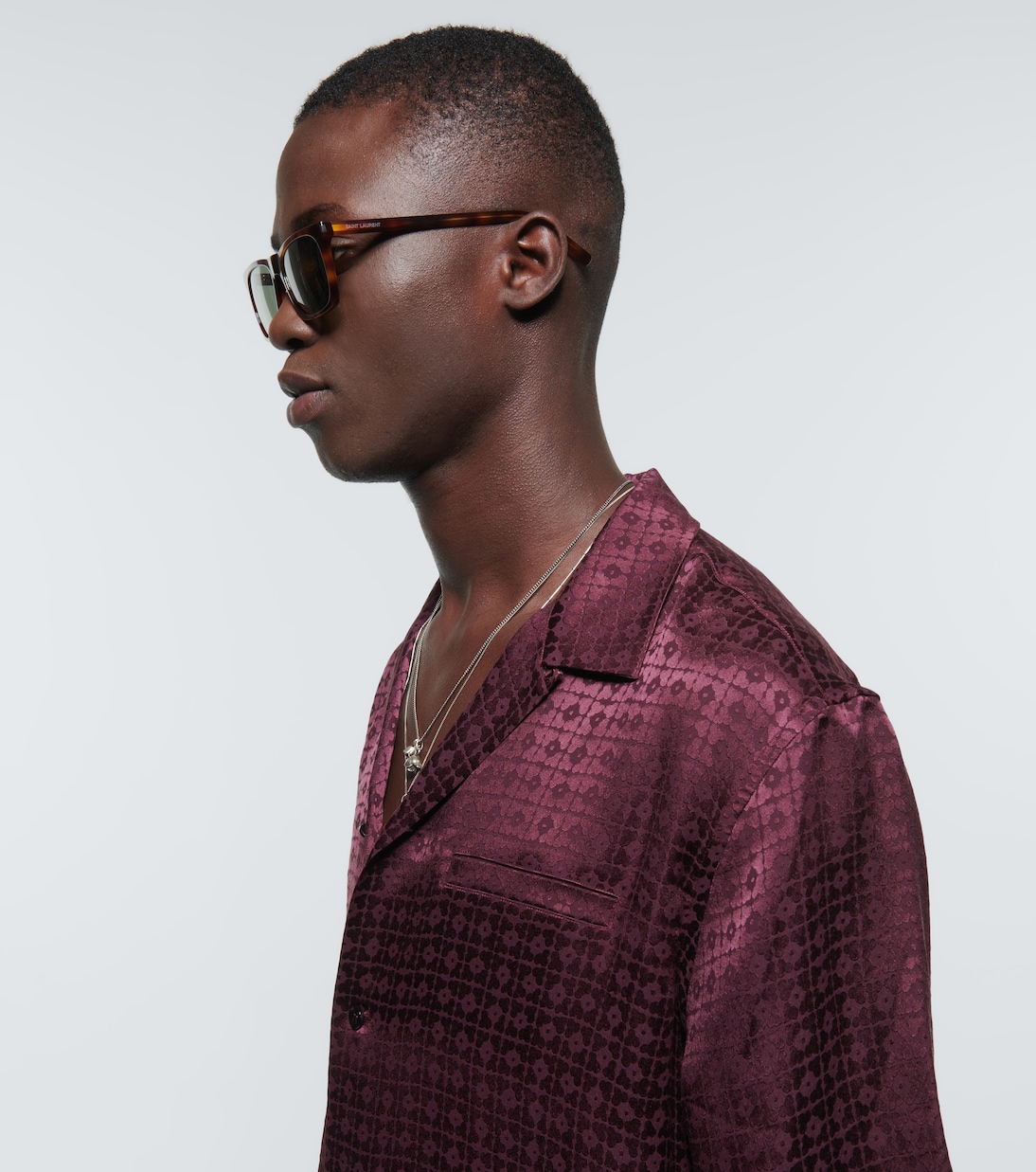 SL 559 square sunglasses | Saint Laurent