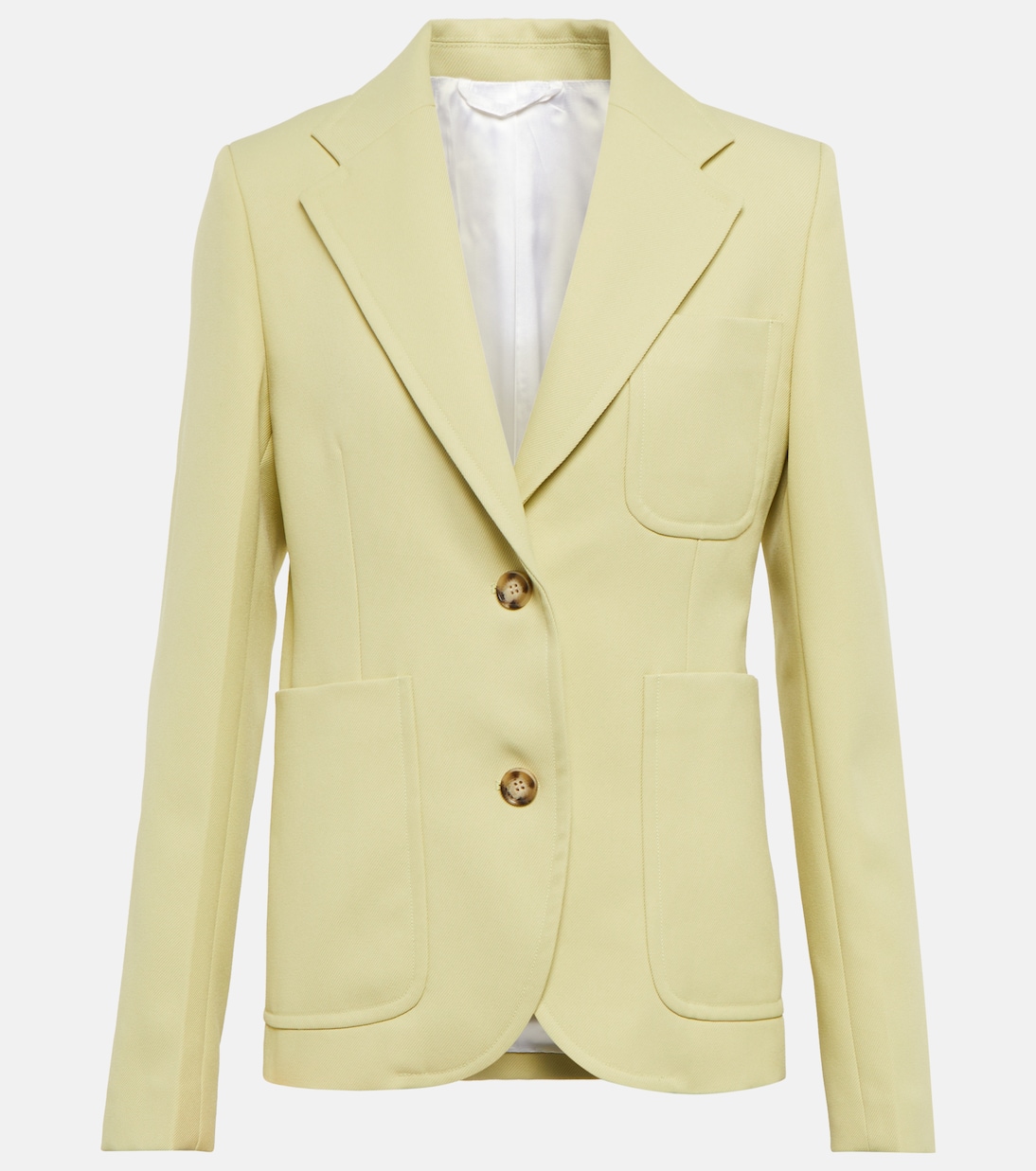 Single-breasted gabardine blazer | Victoria Beckham