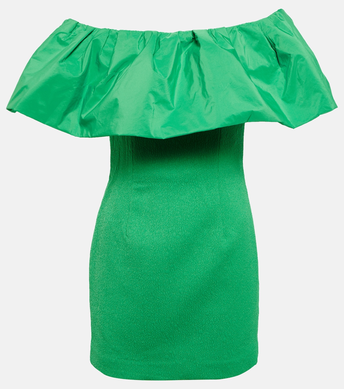 Rumi off-shoulder minidress | Rebecca Vallance