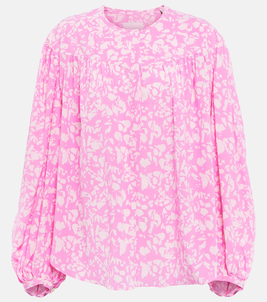 Brunille silk-blend chiffon blouse | Isabel Marant