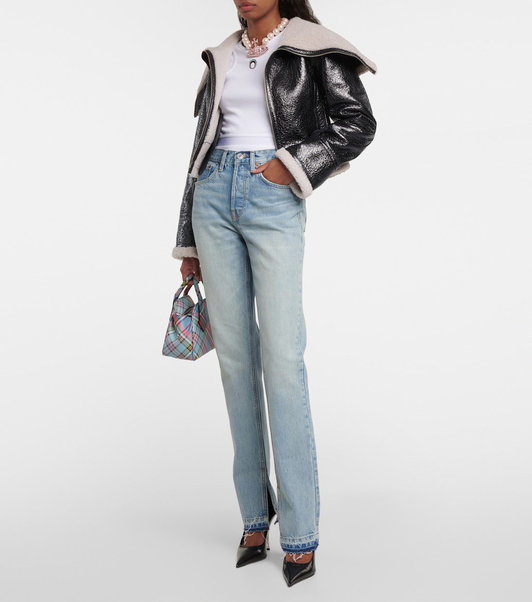 High-rise bootcut jeans | Re/Done