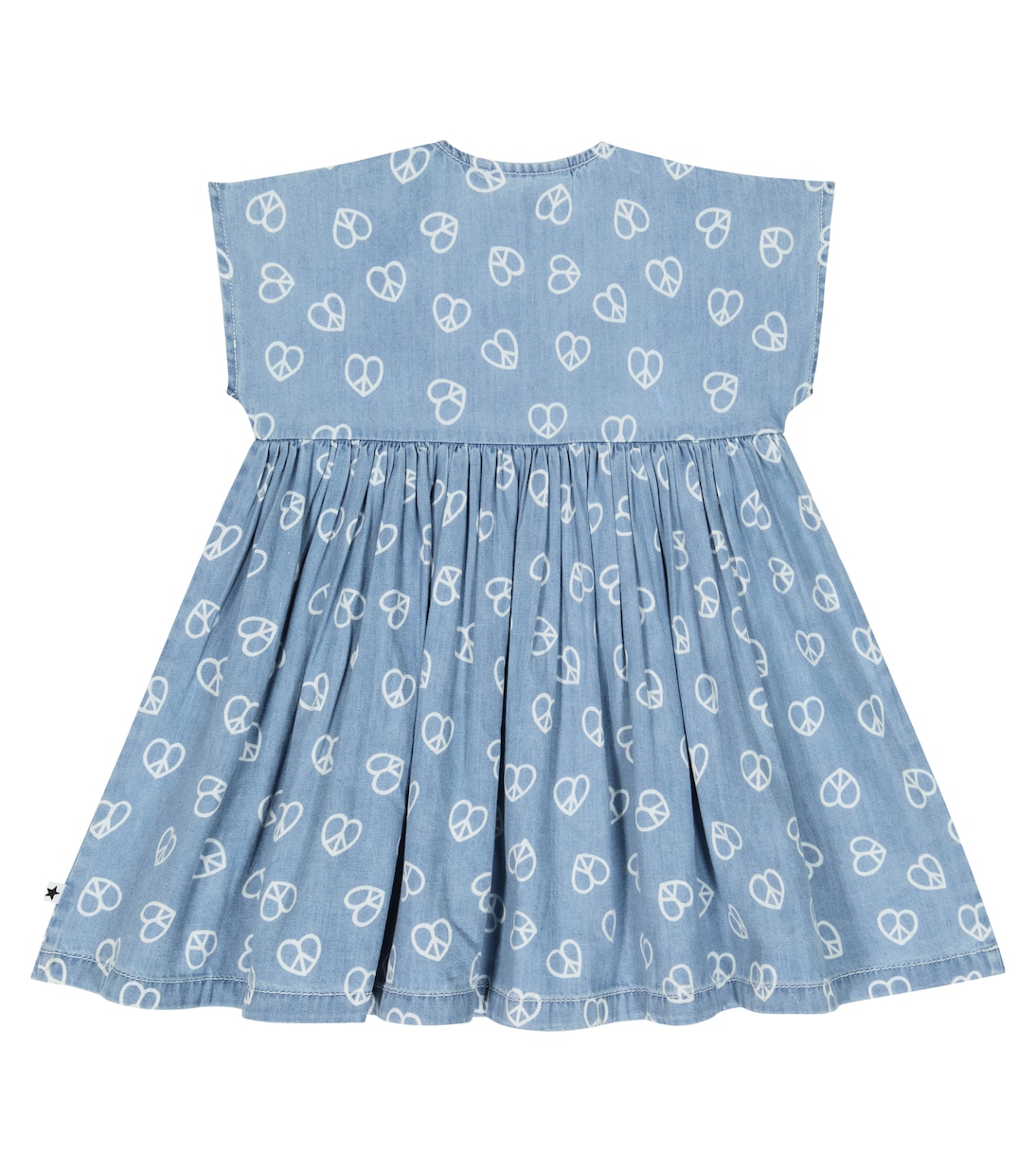 Baby printed cotton dress | Molo