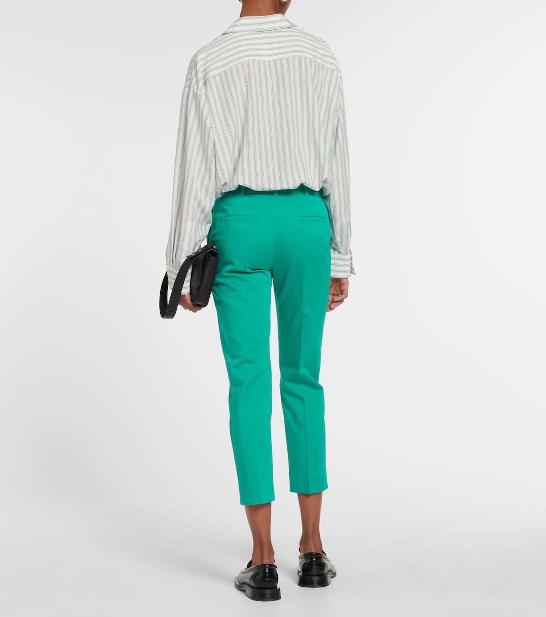 Pantalones ajustados Lince de algodón | Max Mara