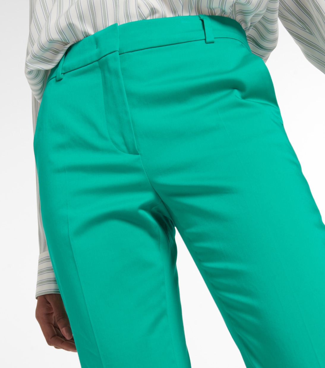 Pantalones ajustados Lince de algodón | Max Mara