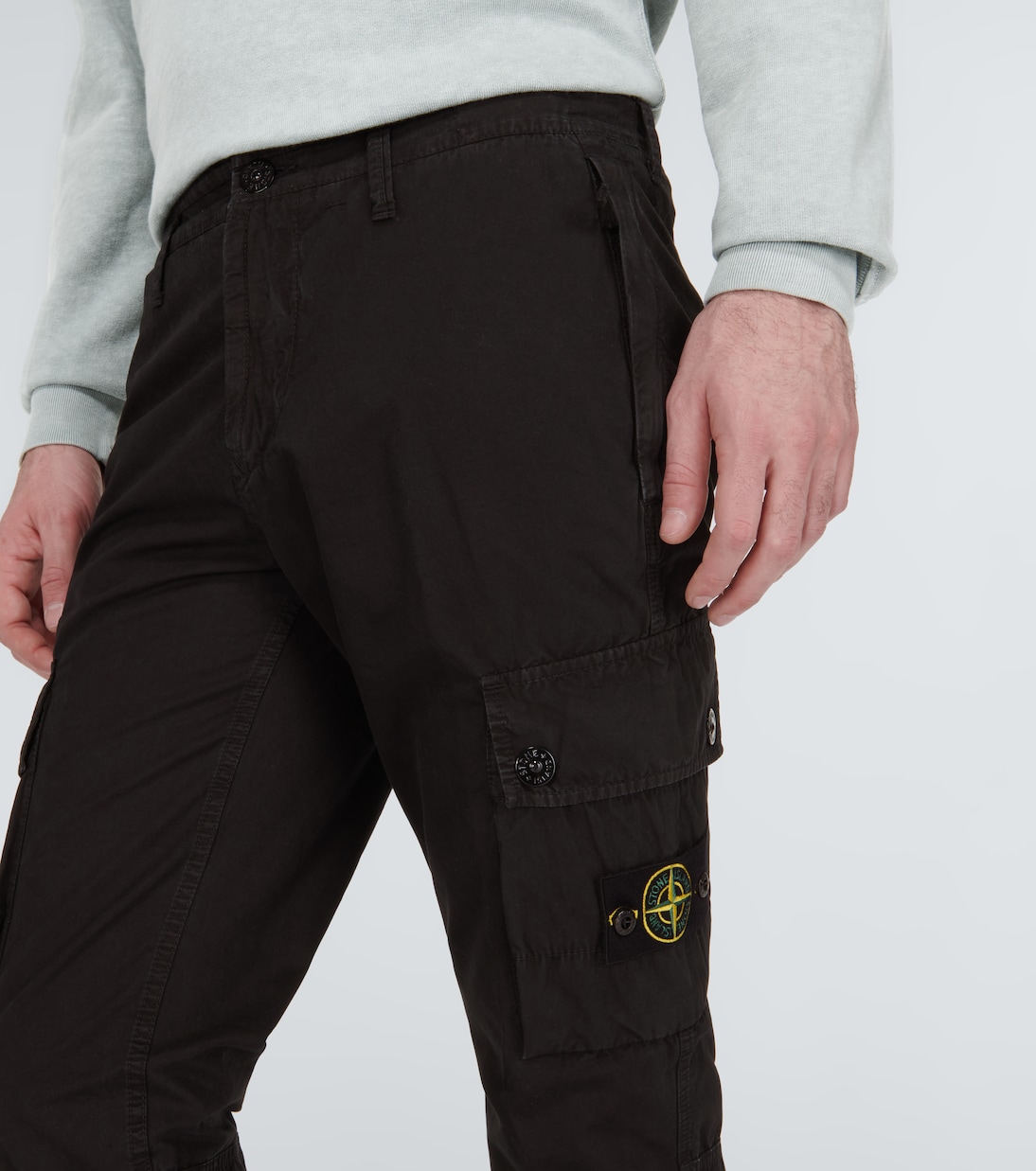 Cargohose Compass aus Baumwolle | Stone Island