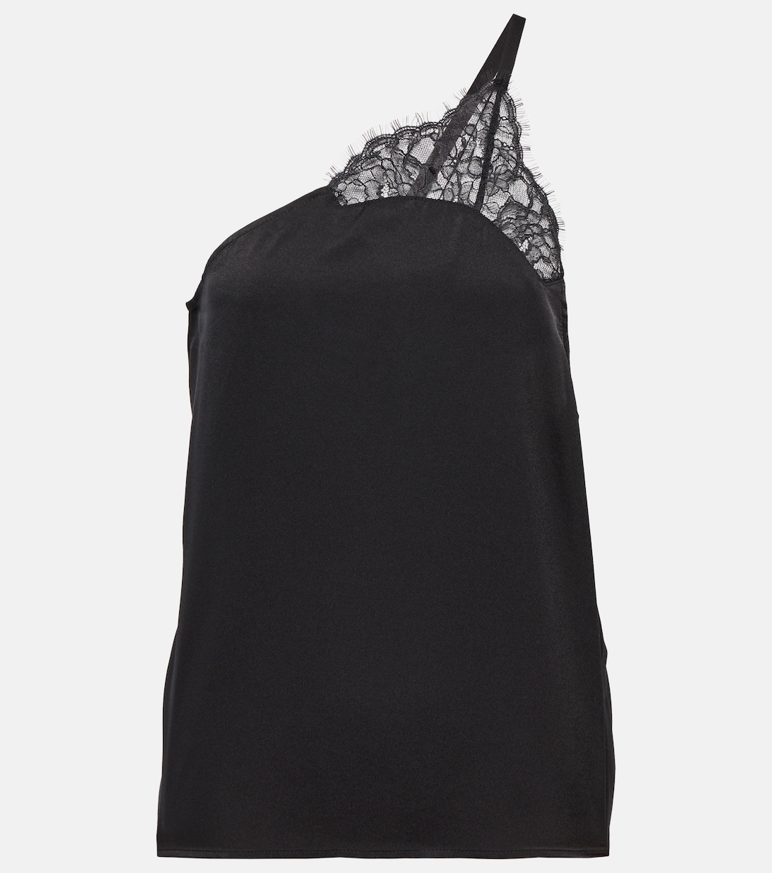 Lace-trimmed satin camisole | JW Anderson