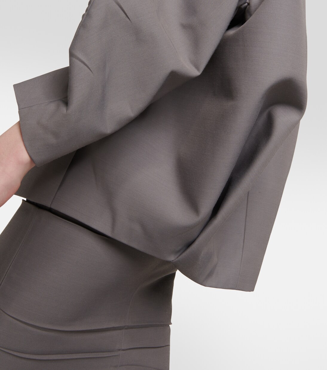 Collarless jacket | Prada