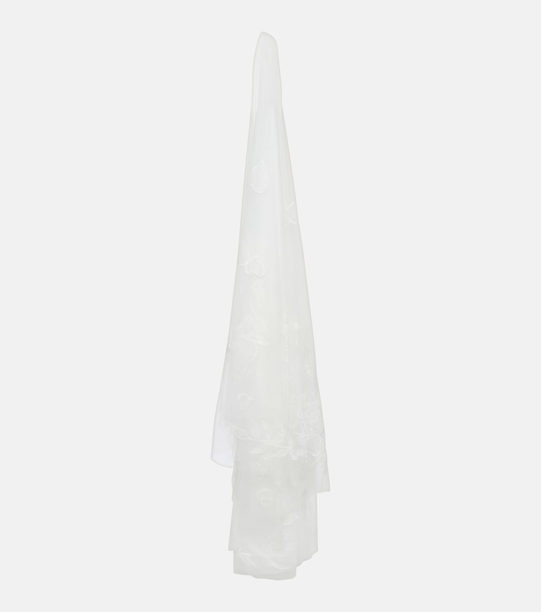 Bridal Love Birds embroidered tulle veil | Vivienne Westwood