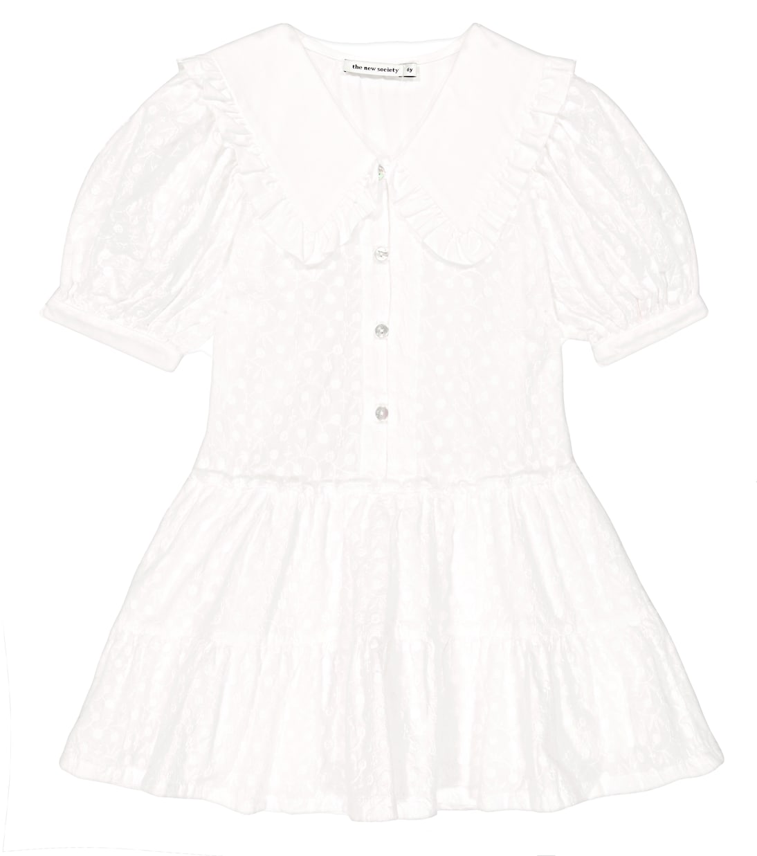 Besticktes Kleid Antonella aus Baumwolle | The New Society