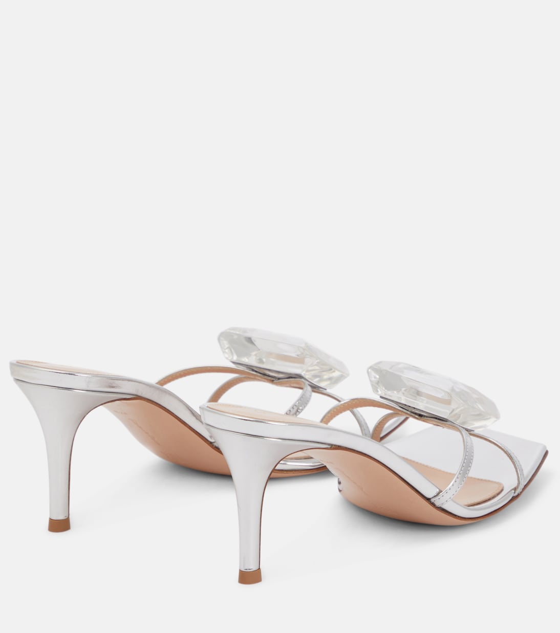 Verzierte Sandalen Jaipur 85 aus Leder | Gianvito Rossi