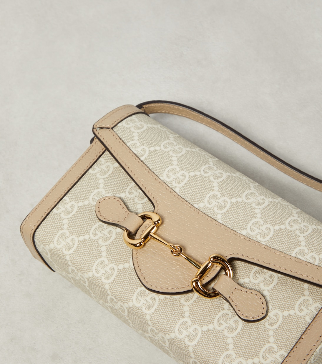 Schultertasche Horsebit 1955 GG Mini aus Canvas | Gucci