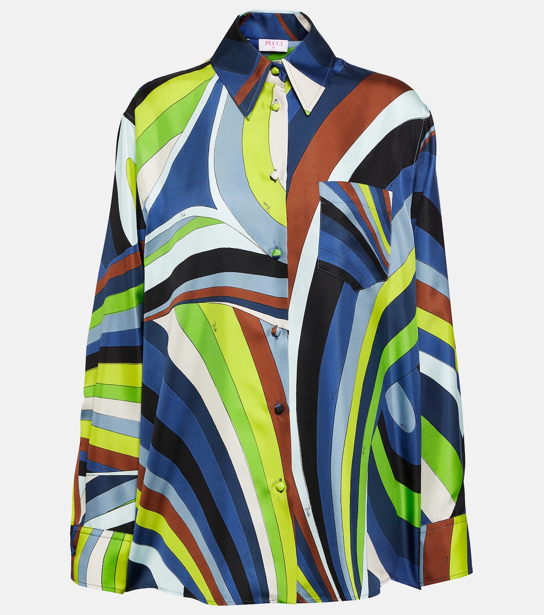 Iride silk twill shirt | Pucci