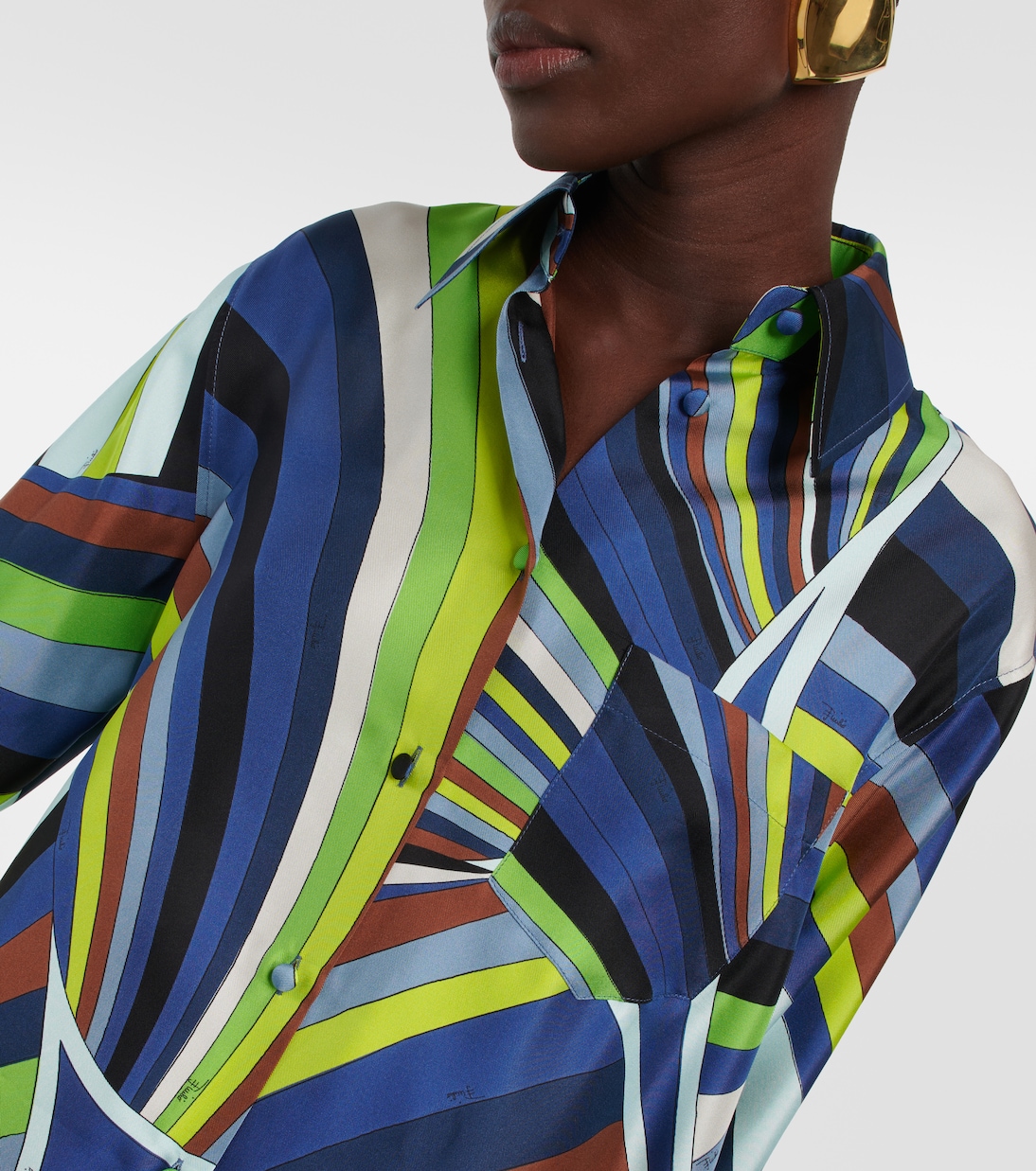Iride silk twill shirt | Pucci