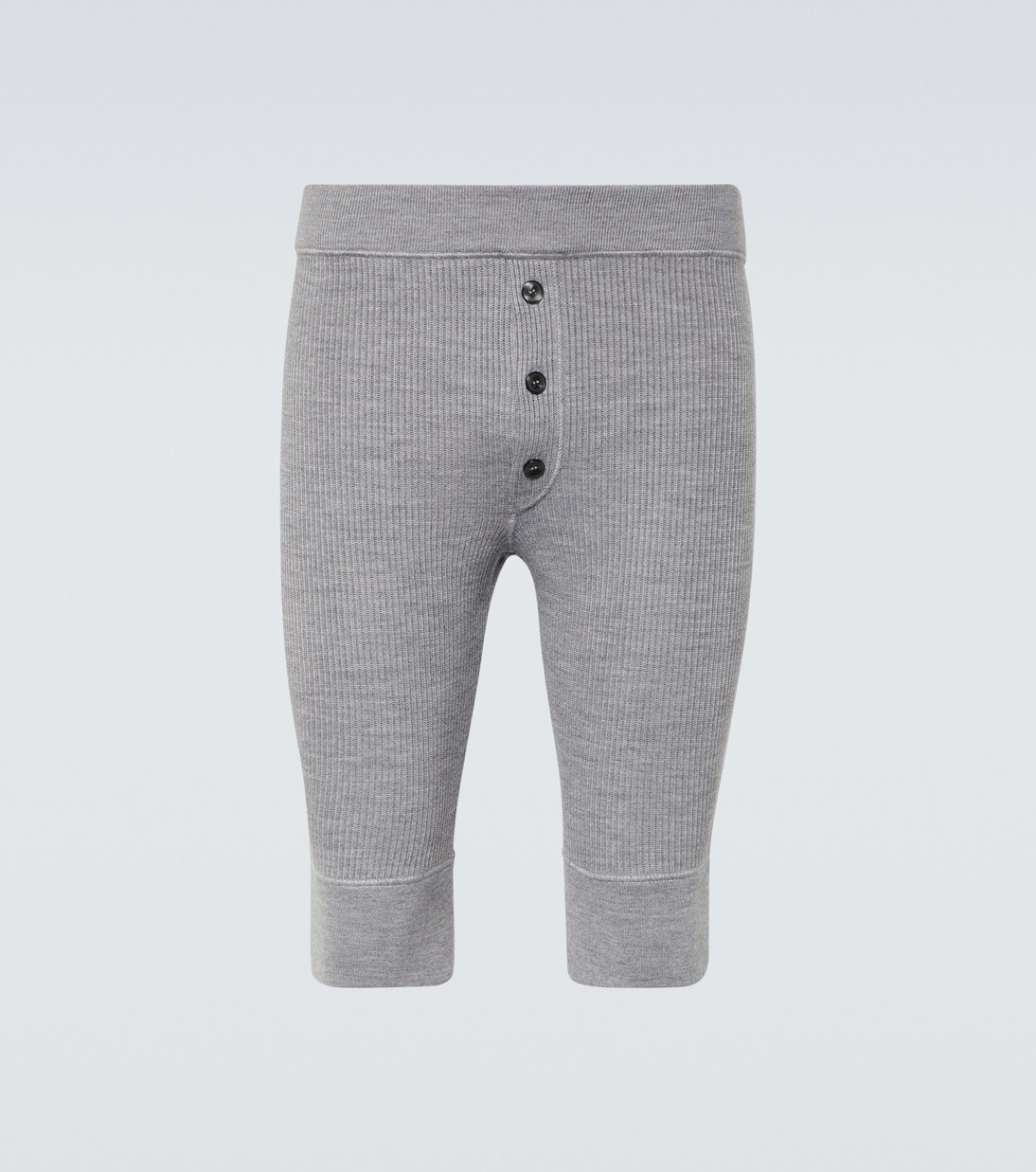 Buttoned wool-blend shorts | Dolce&Gabbana