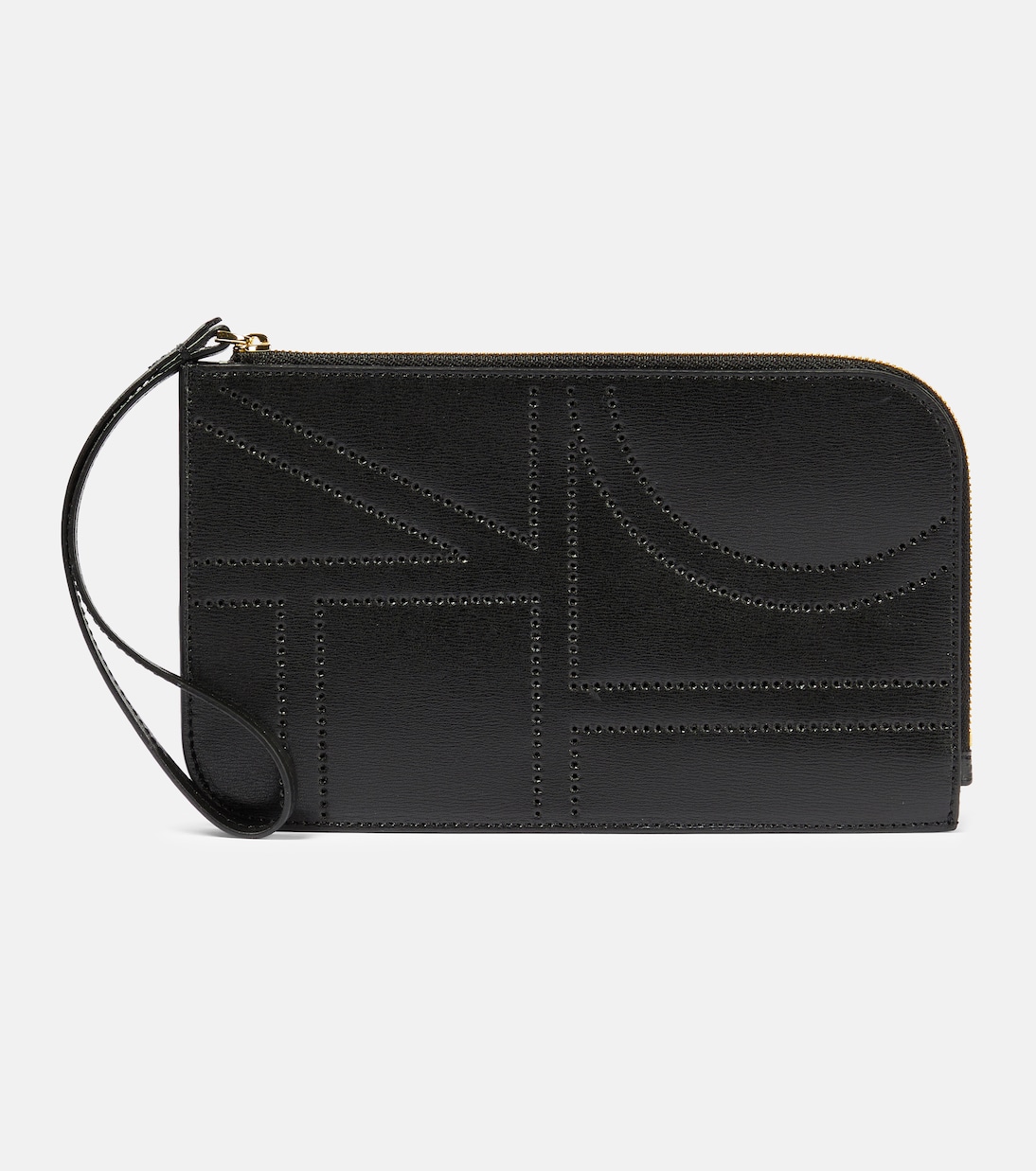 Pochette in pelle con monogramma | Toteme