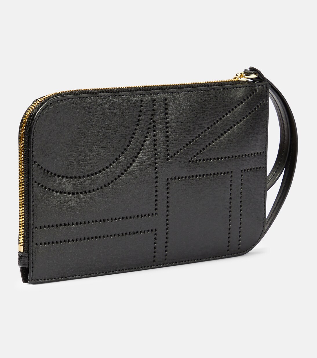 Pochette in pelle con monogramma | Toteme