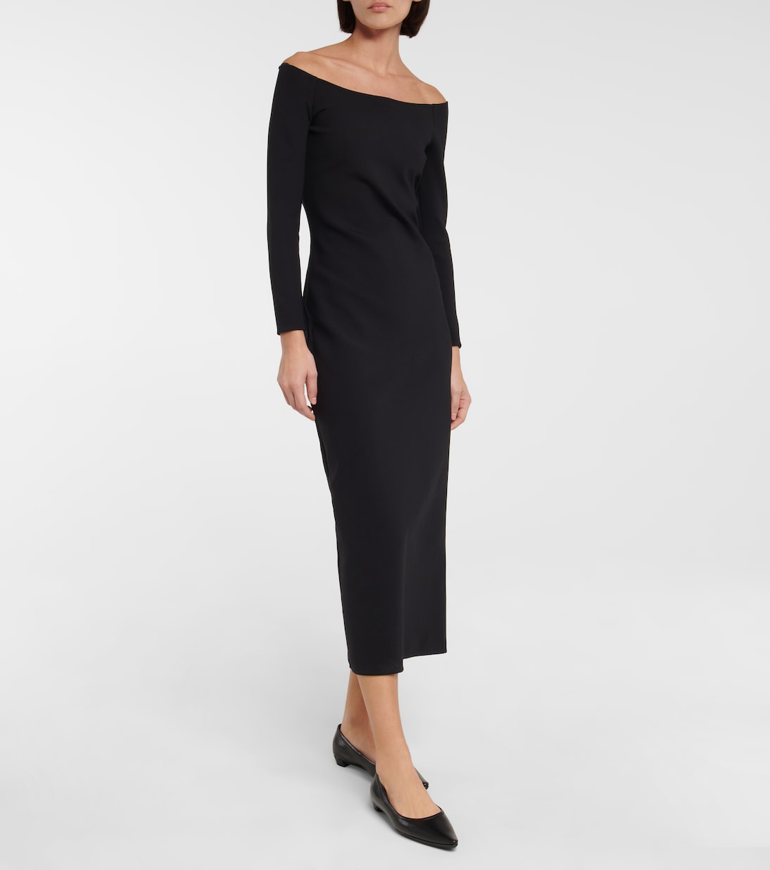 Coralinda scuba midi dress | The Row