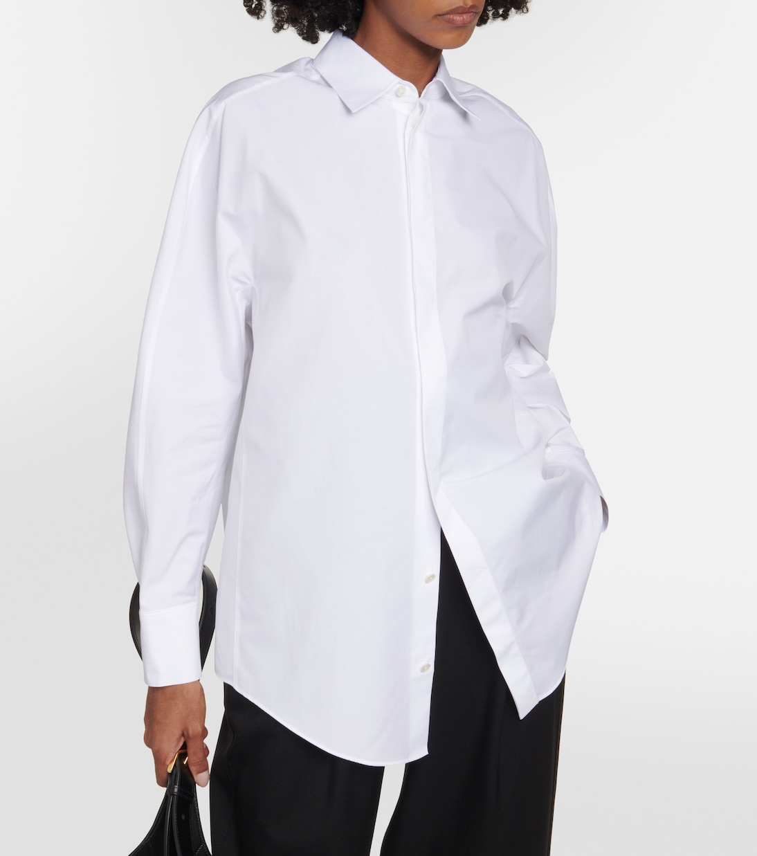 Camiseta Oversized de Algodón Alaïa para Jóvenes Modernos