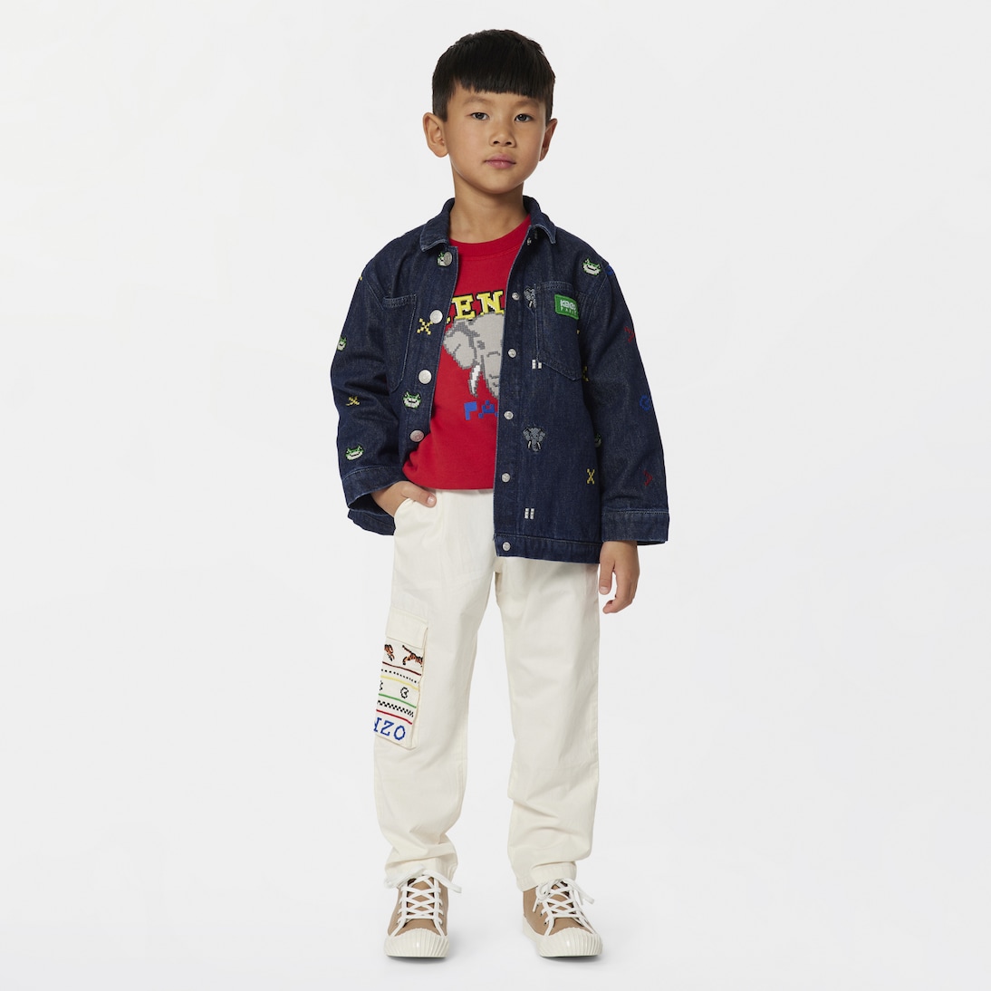 Giacca di jeans Jungle Game | Kenzo Kids