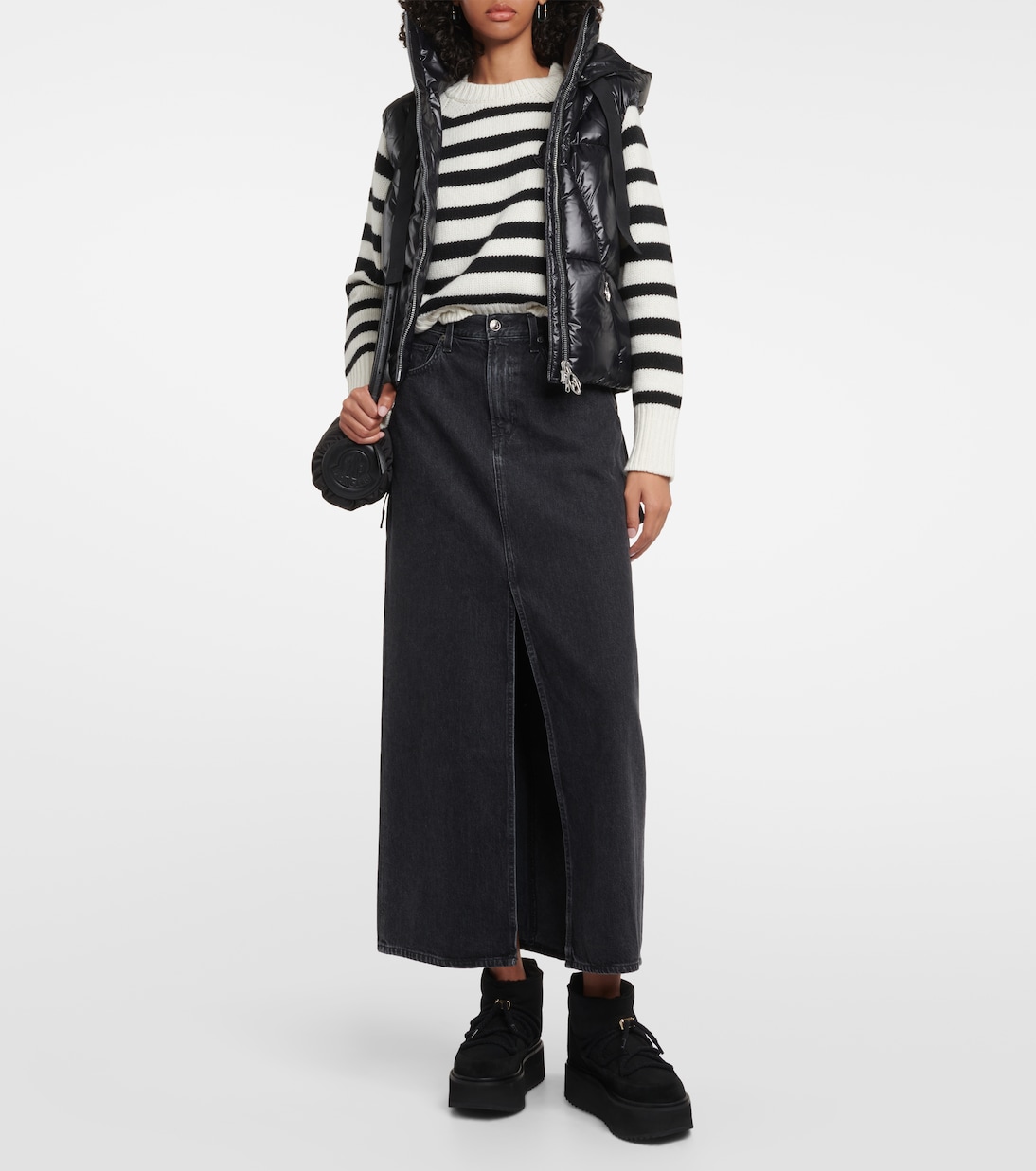 Shearling-trimmed leather ankle boots  | Inuikii