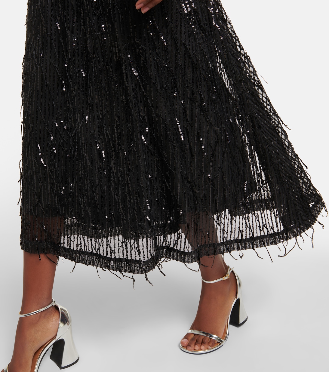 Sequined midi dress | Rotate