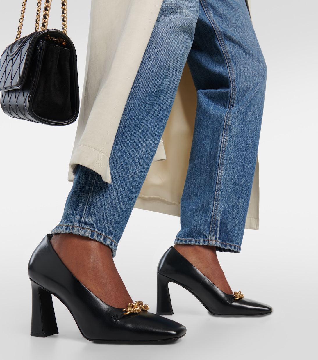 Jessa leather pumps | Tory Burch