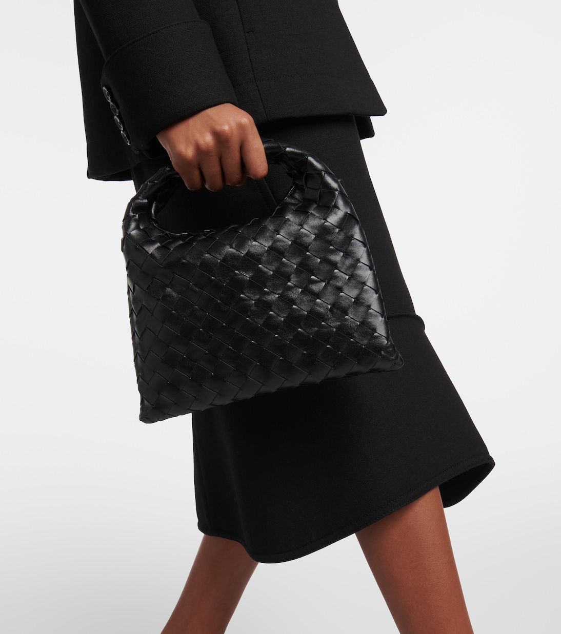 Sac Hop Mini Intrecciato en cuir | Bottega Veneta