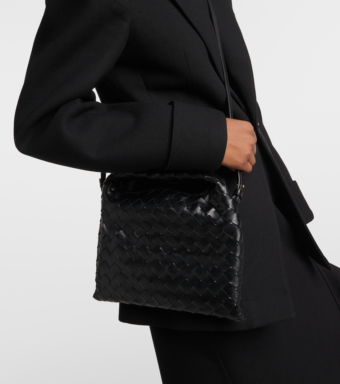 Sac Hop Mini Intrecciato en cuir | Bottega Veneta