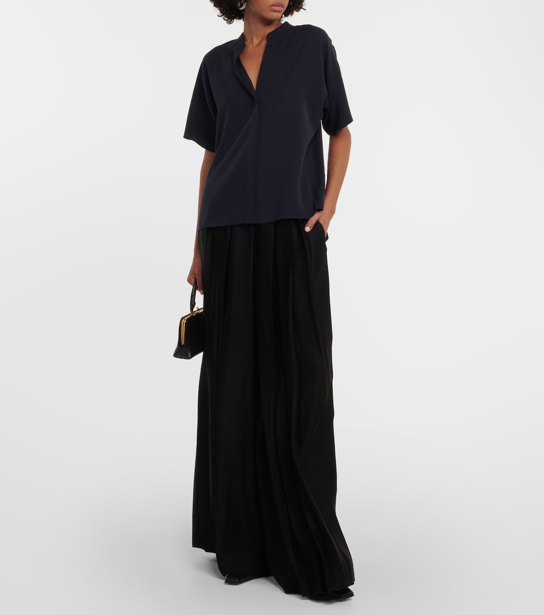 Bluse aus Satin | Vince
