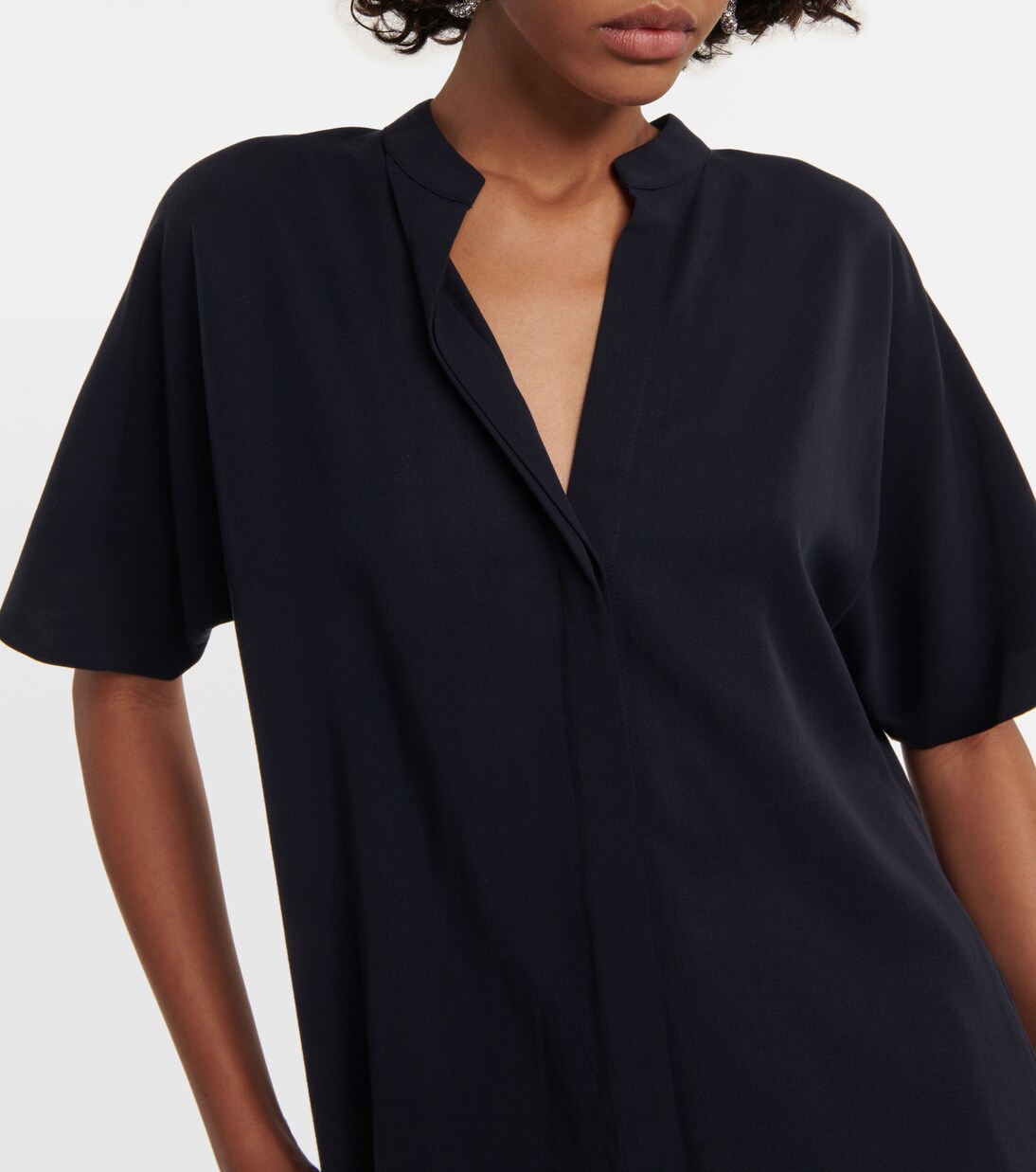 Bluse aus Satin | Vince