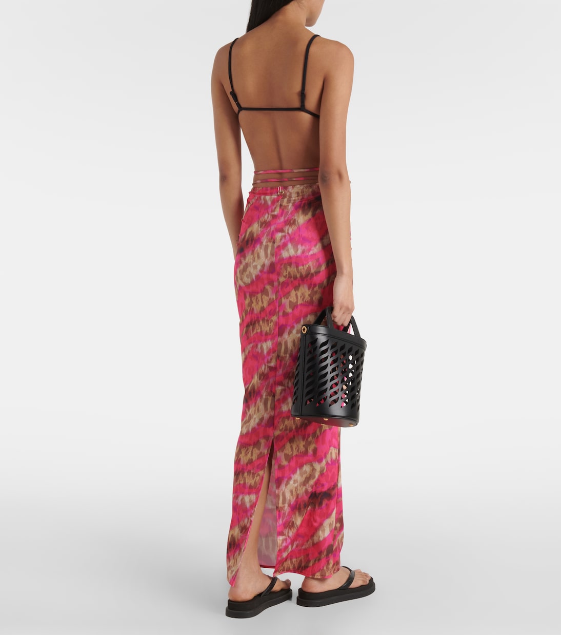 Gonna lunga Gigi con stampa floreale | Bananhot