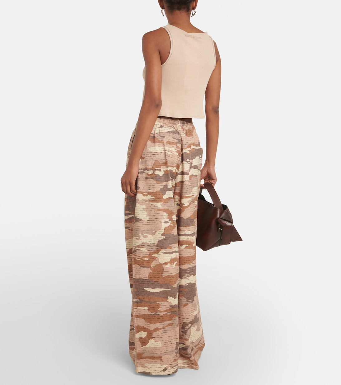 Fega camouflage cotton sweatpants | Acne Studios