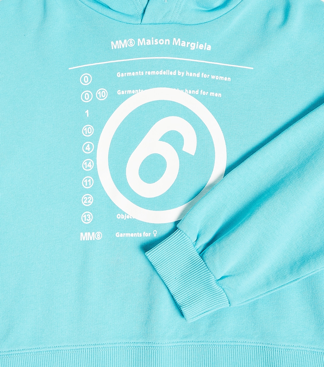 Sudadera con capucha de algodón | MM6 Maison Margiela Kids