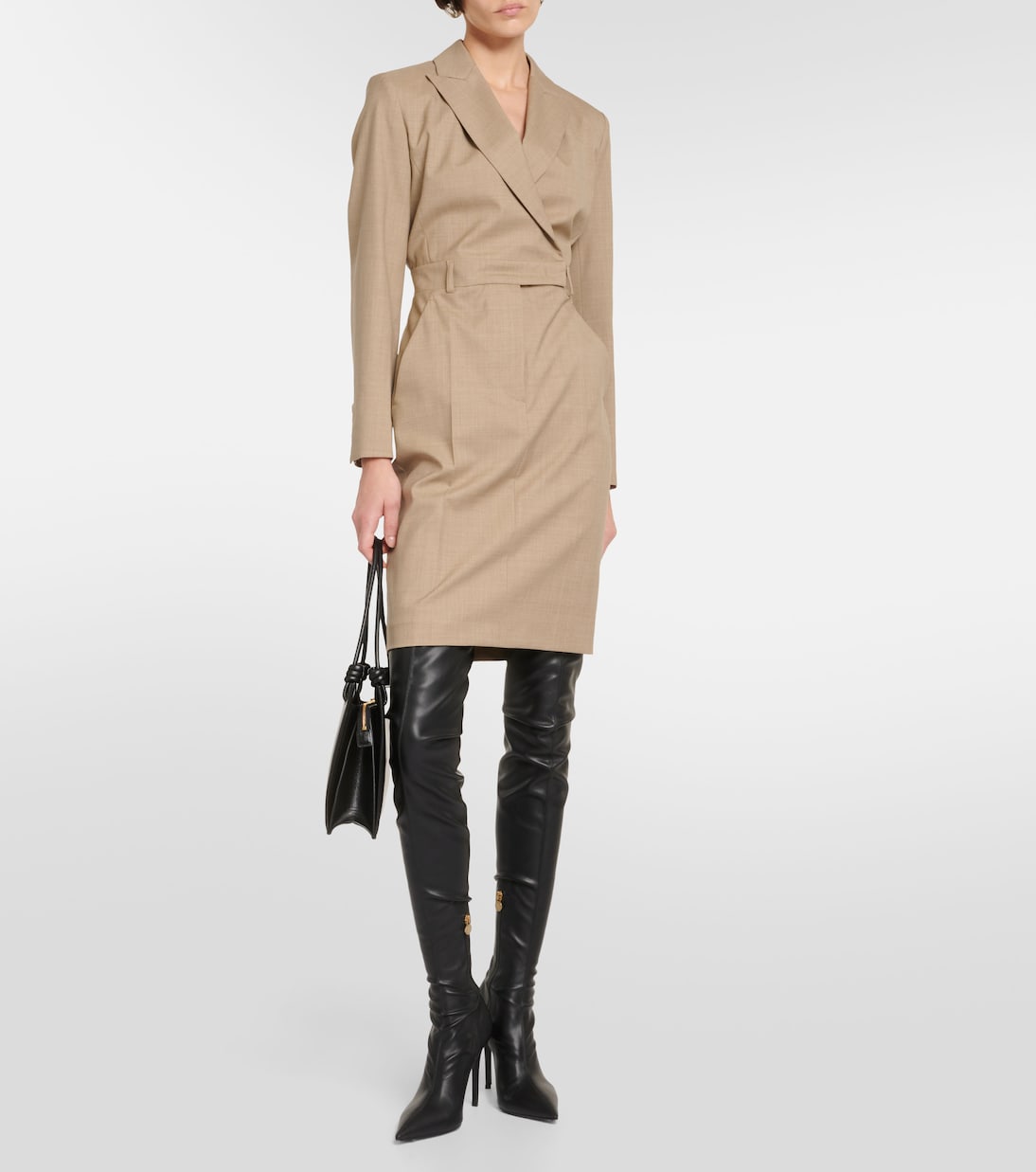 Robe blazer Odessa en laine vierge | Max Mara