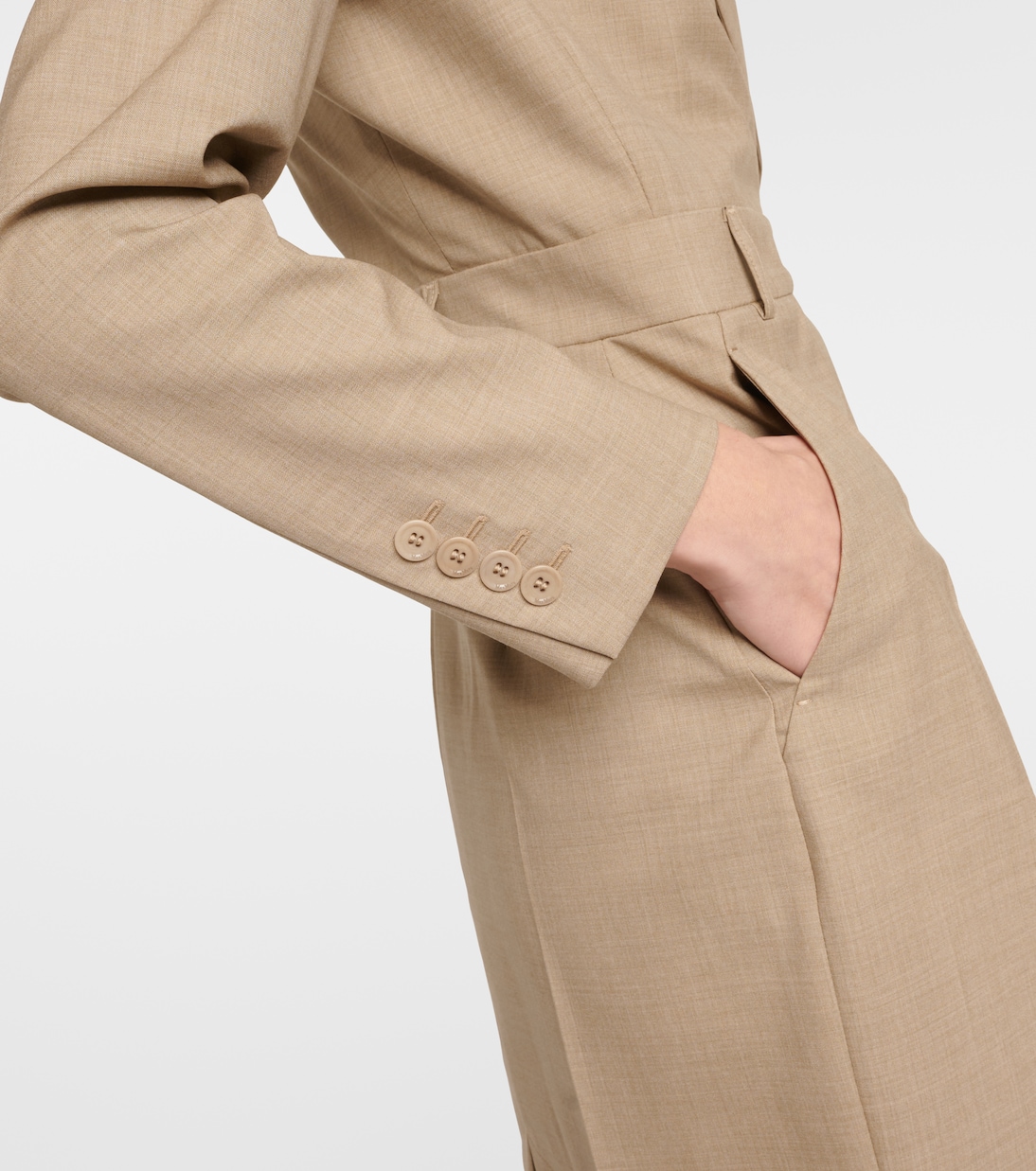 Robe blazer Odessa en laine vierge | Max Mara