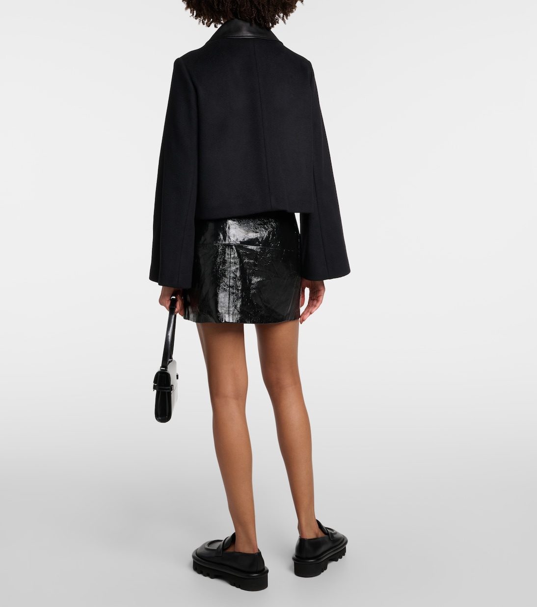 Cropped-Jacke aus einem Wollgemisch | Proenza Schouler