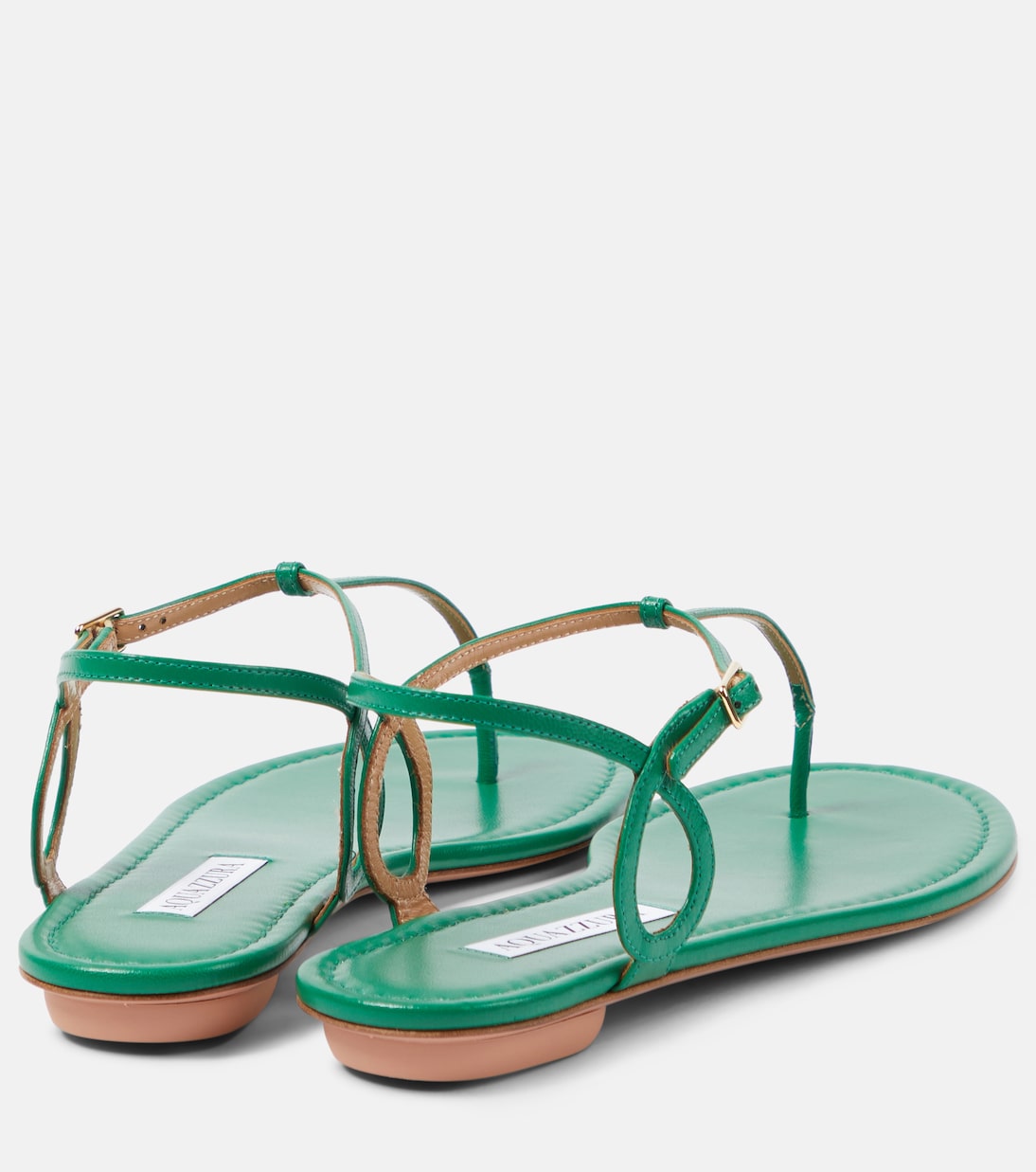 Sandali infradito Almost Bare in pelle | Aquazzura