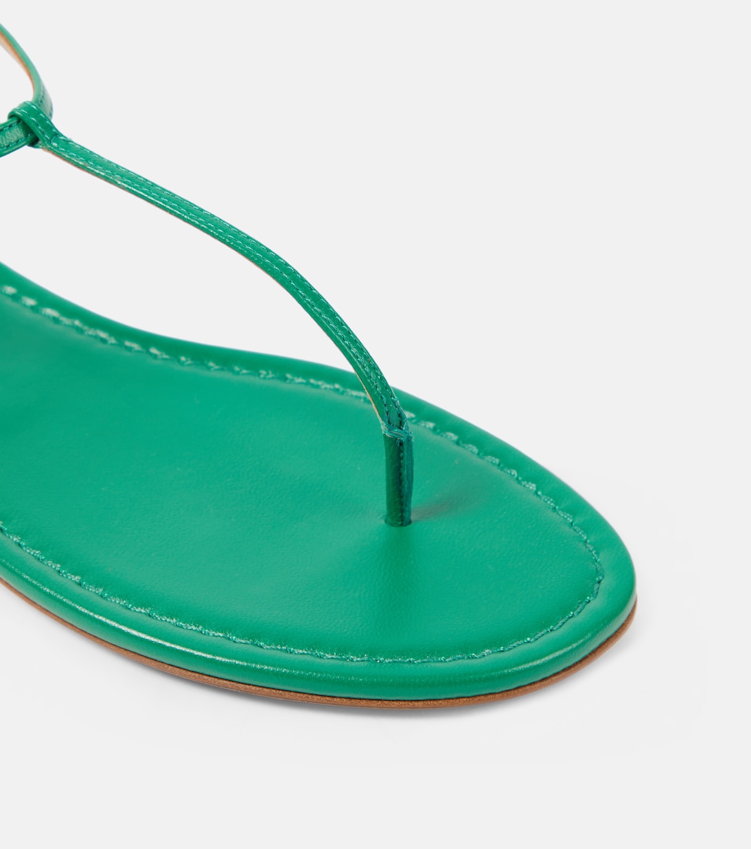 Sandali infradito Almost Bare in pelle | Aquazzura