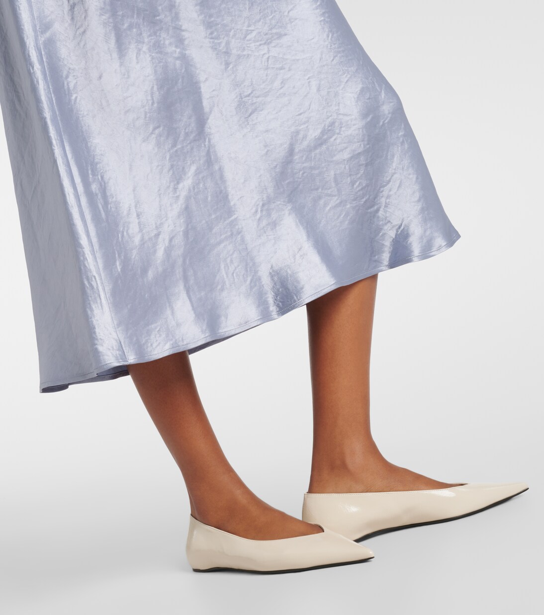Falda midi Alessio de satén | Max Mara