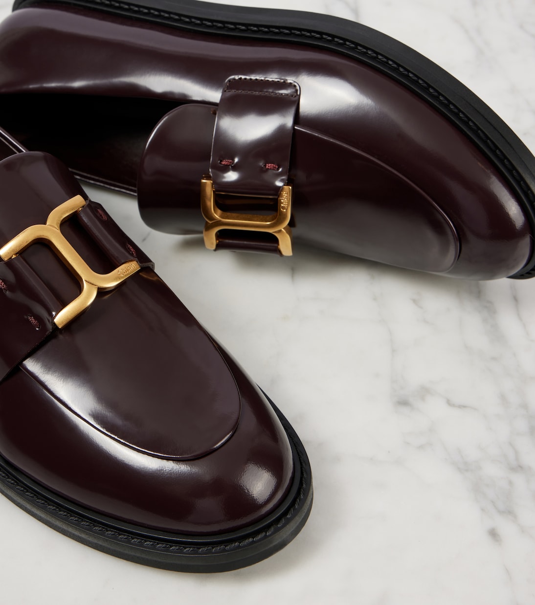 Mocassins Marcie en cuir | Chloé