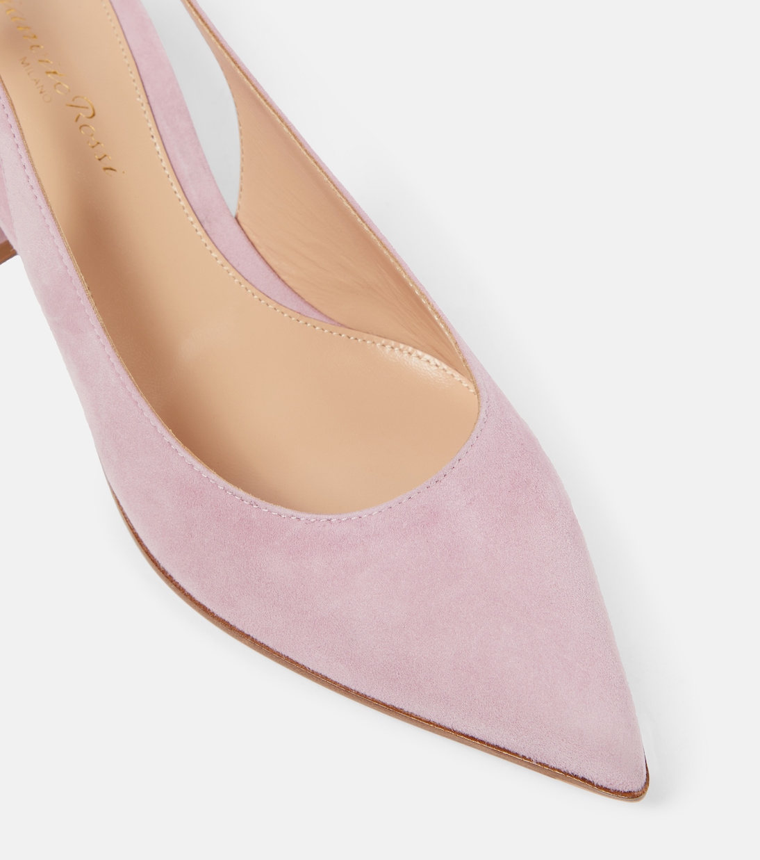 Slingback-Pumps Piper 45 aus Veloursleder | Gianvito Rossi