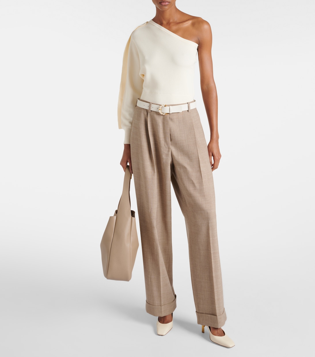 Top Markus asimétrico de jersey | Max Mara