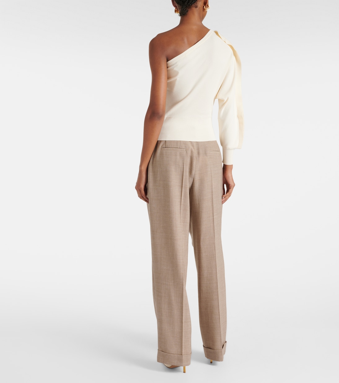 Top Markus asimétrico de jersey | Max Mara