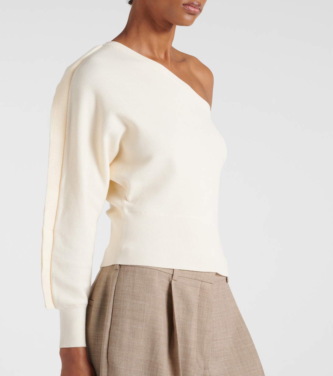 Top Markus asimétrico de jersey | Max Mara