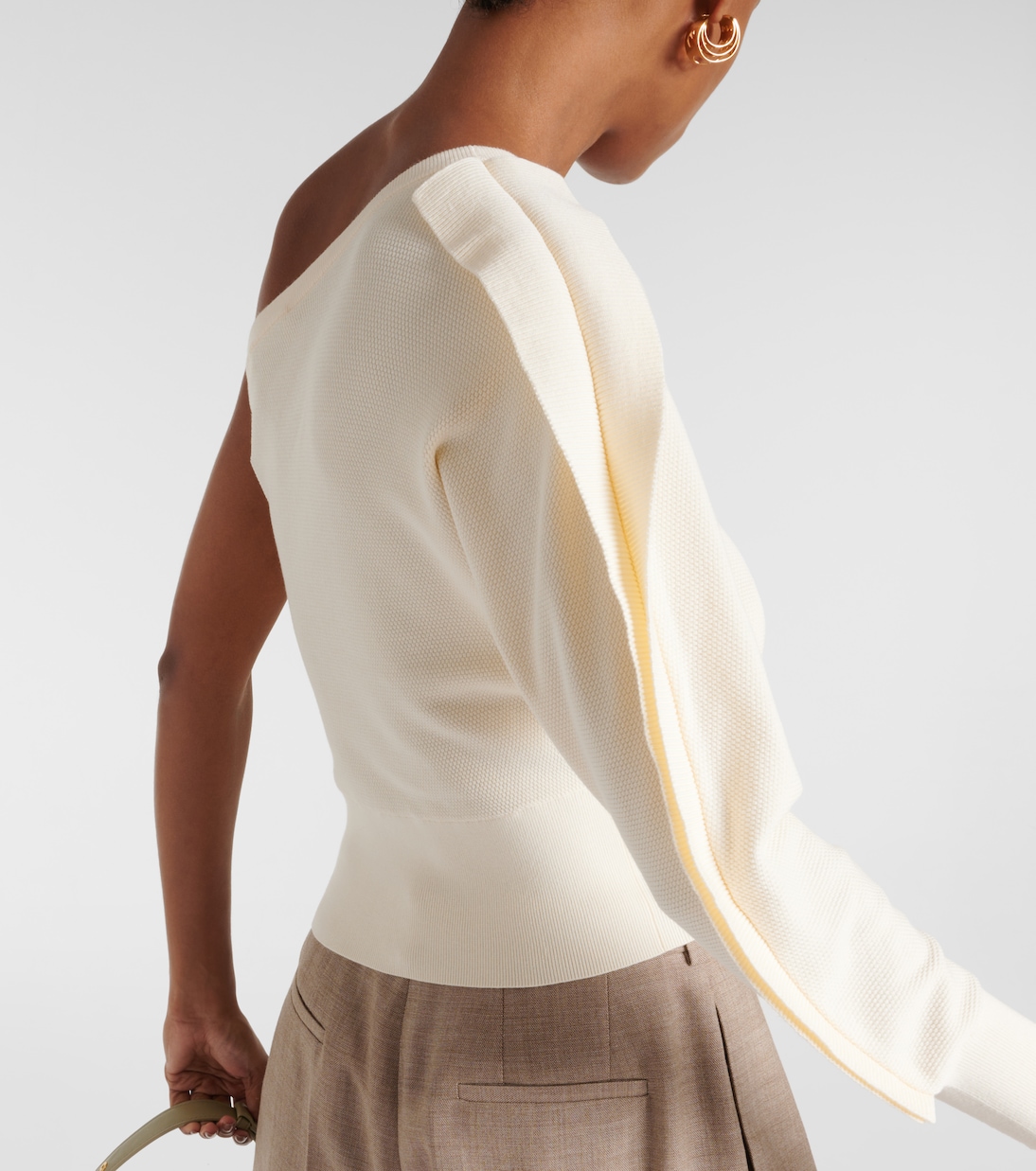 Top Markus asimétrico de jersey | Max Mara