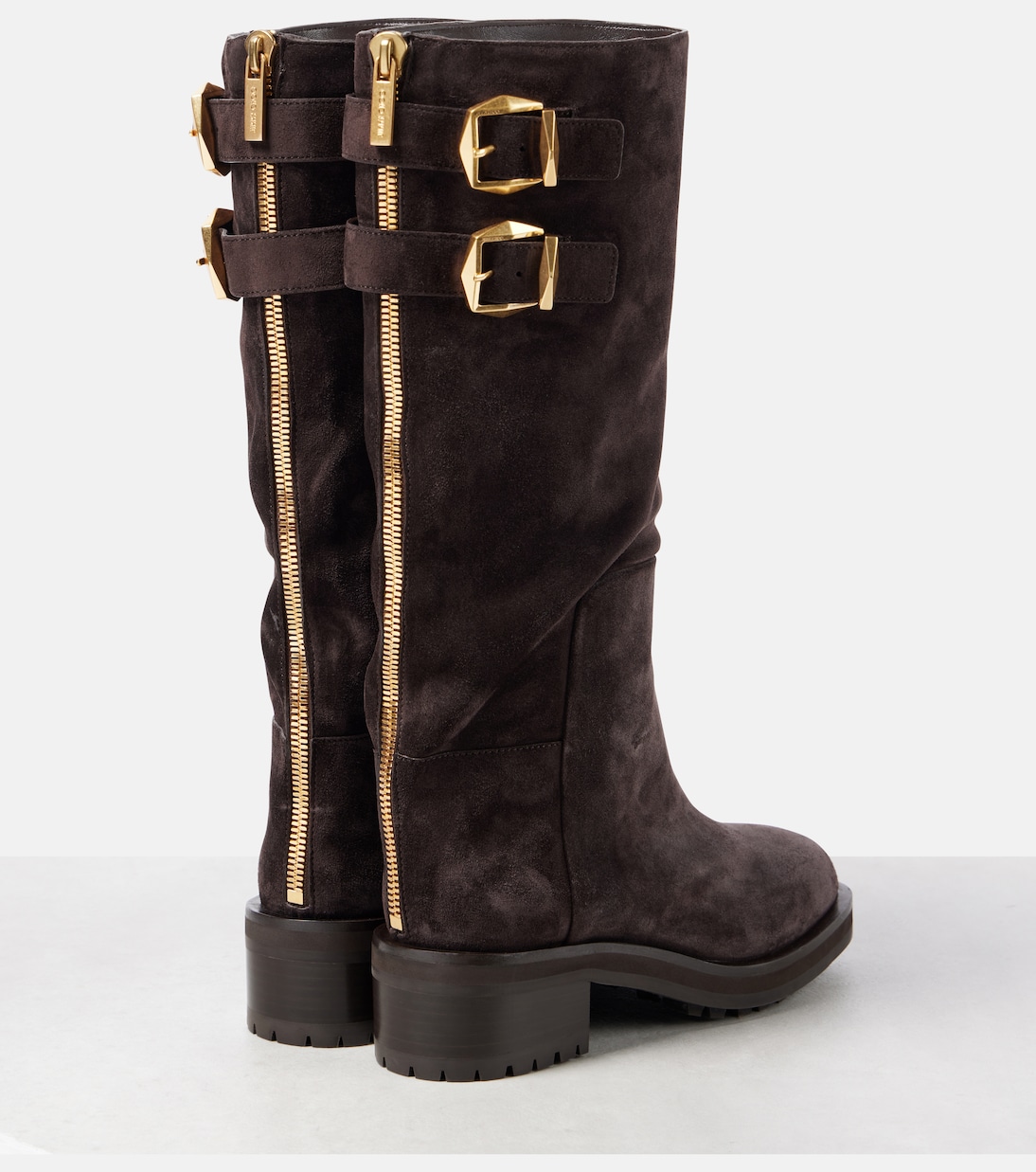 Stiefel Brooklyn Kb 50 aus Veloursleder | Jimmy Choo