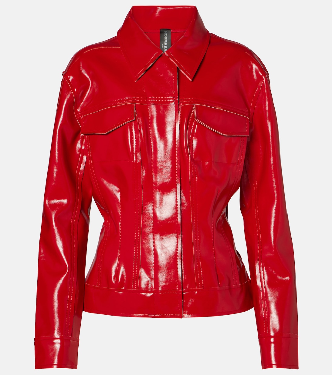 Faux leather jacket | Norma Kamali