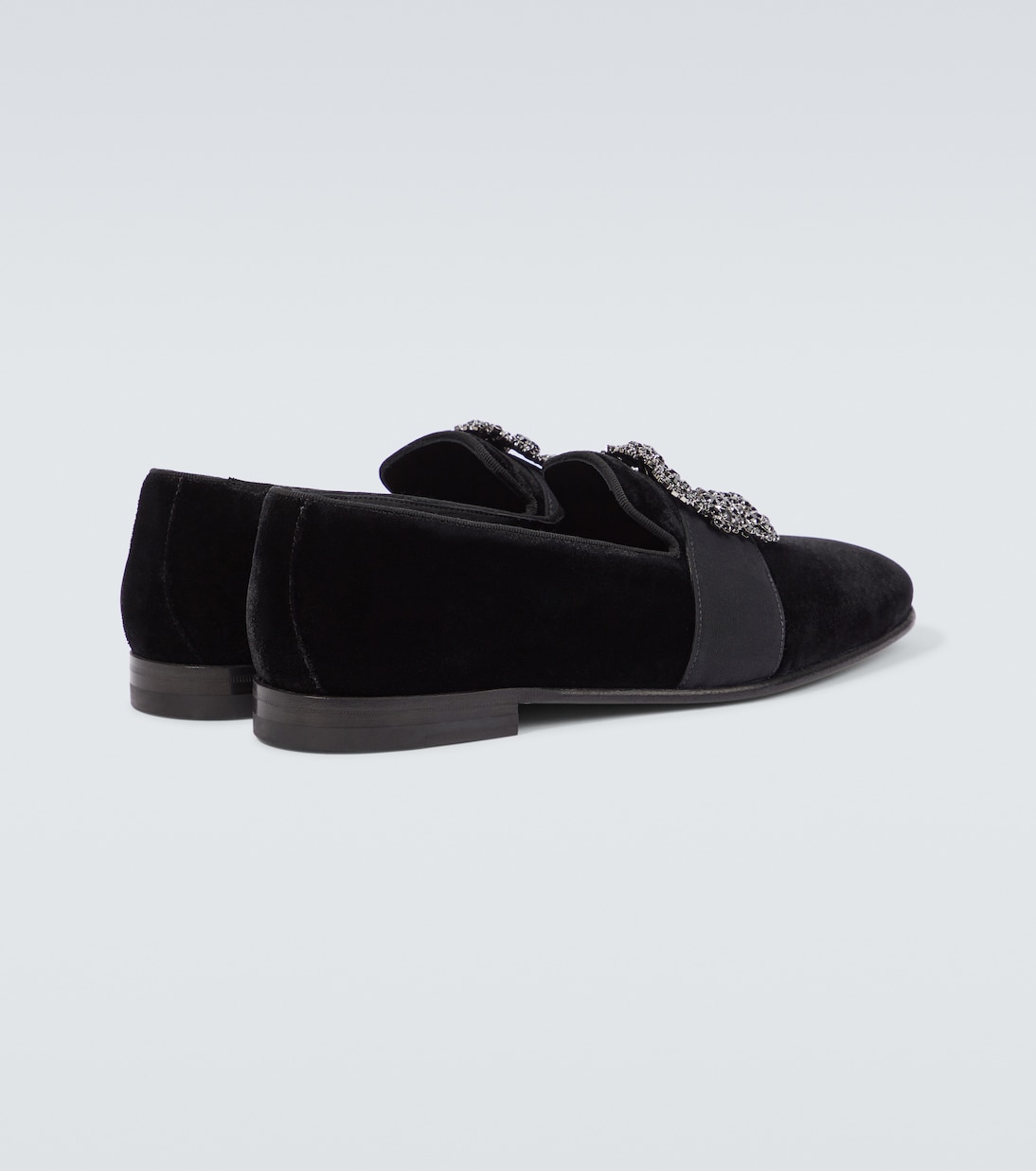 Mocassini Carlton Jet in velluto | Manolo Blahnik