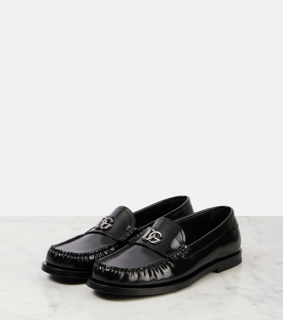 Verzierte Loafers DG aus Leder | Dolce&Gabbana