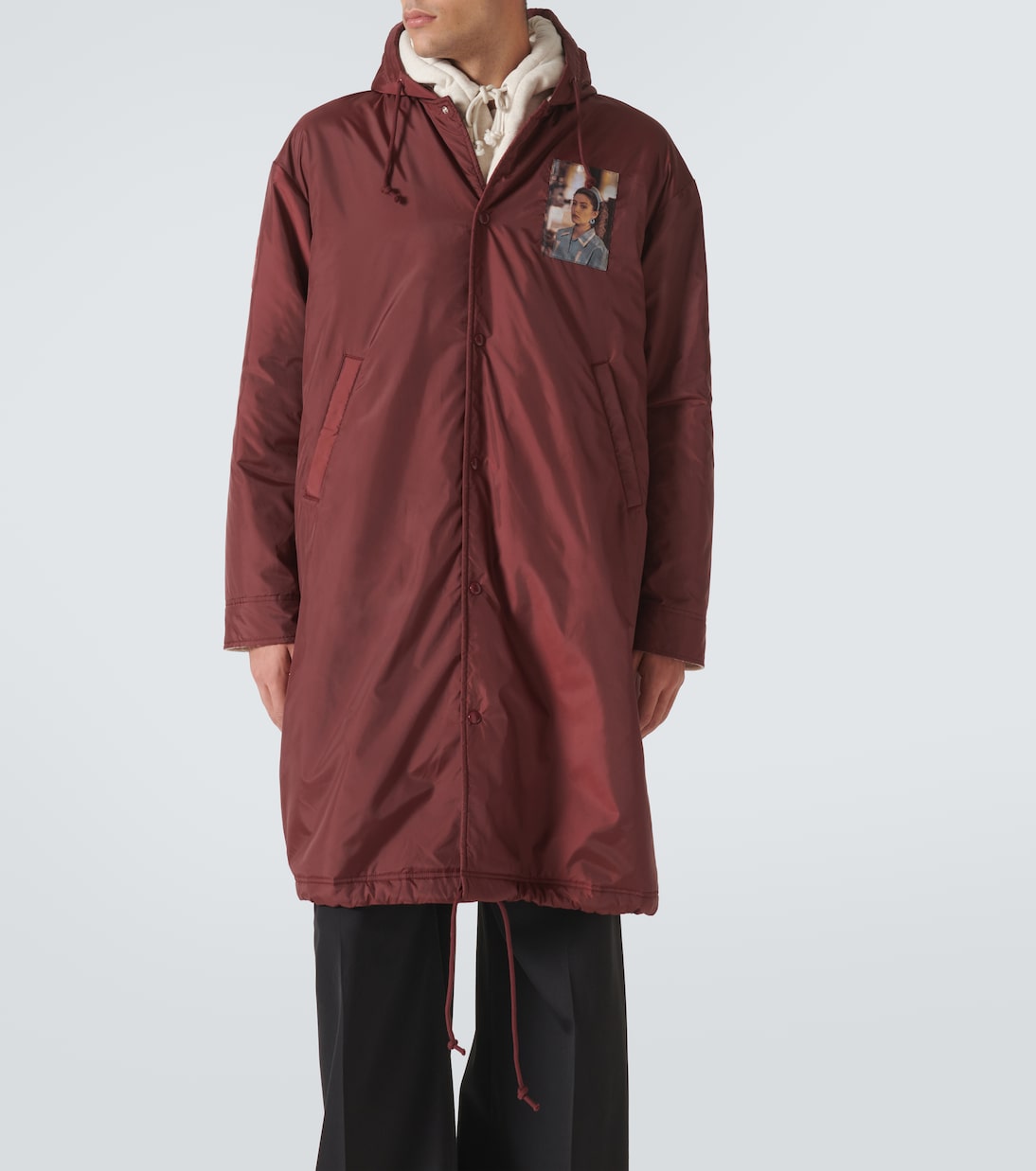 Patch-appliqué technical parka | Undercover